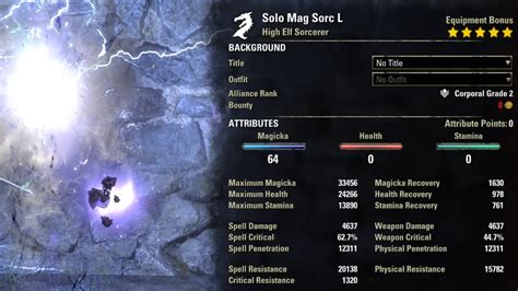 eso best solo sorcerer build
